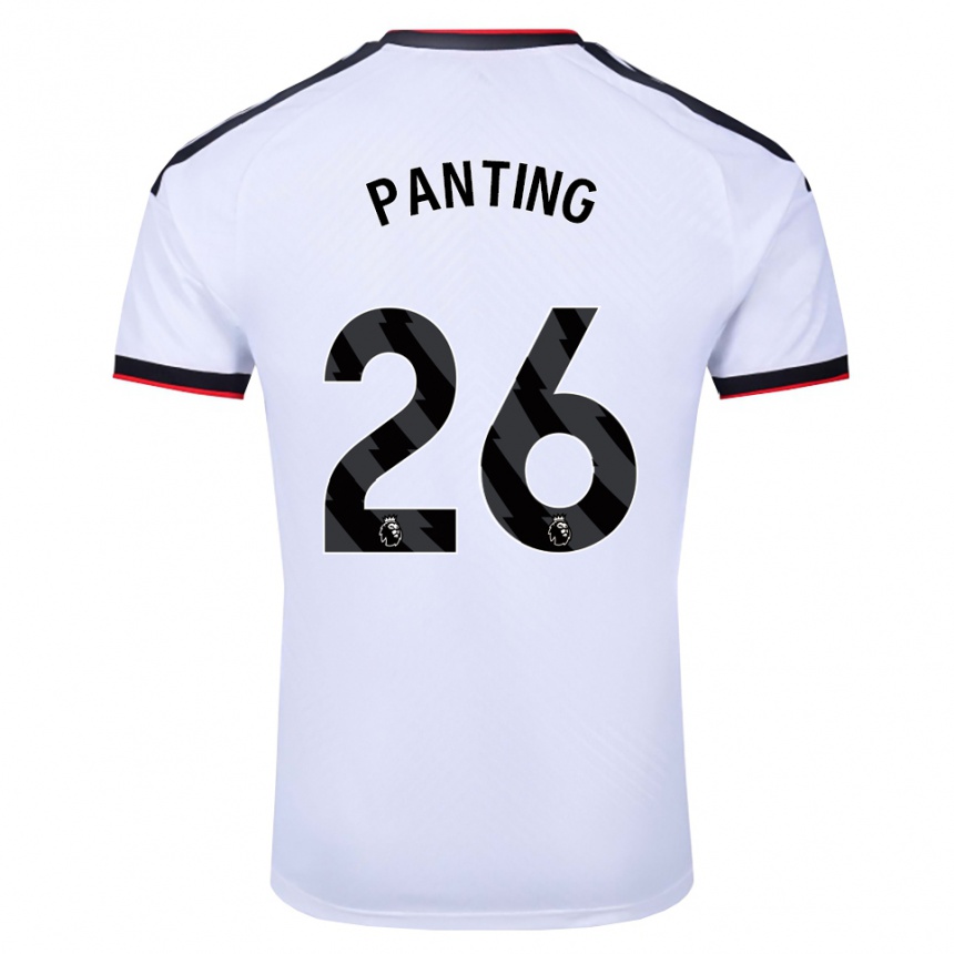 ילדים כדורגל Rachel Panting #26 לבן שחור אדום ג'רזי ביתית 2026/27
