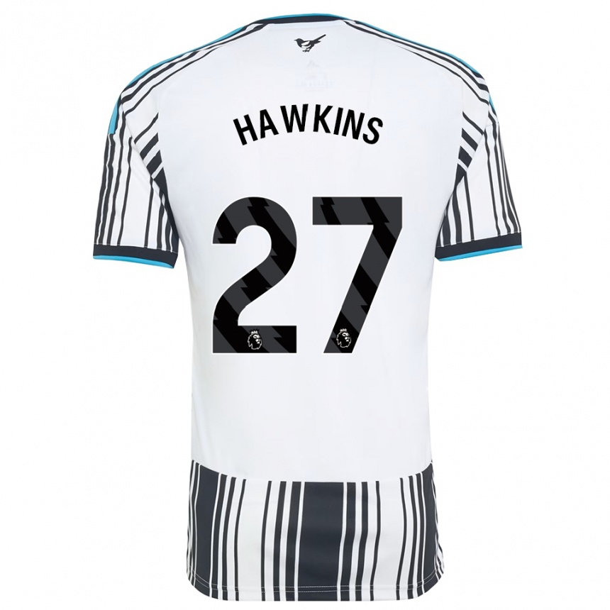 ילדים כדורגל Hannah Hawkins #27 כחול שמיים שחור לבן ג'רזי ביתית 2026/27 ילדים כדורגל Hannah Hawkins #27 כחול שמיים שחור לבן ג'רזי ביתית 2026/27