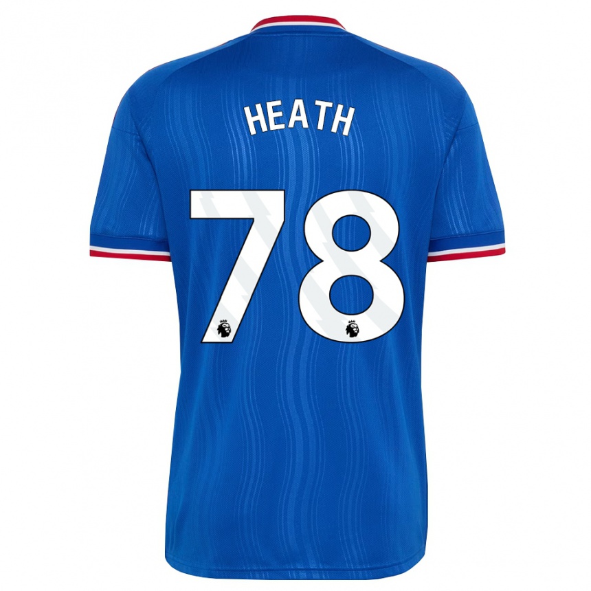 ילדים כדורגל Fred Heath #78 כחול לבן אדום הרחק ג'רזי 2026/27