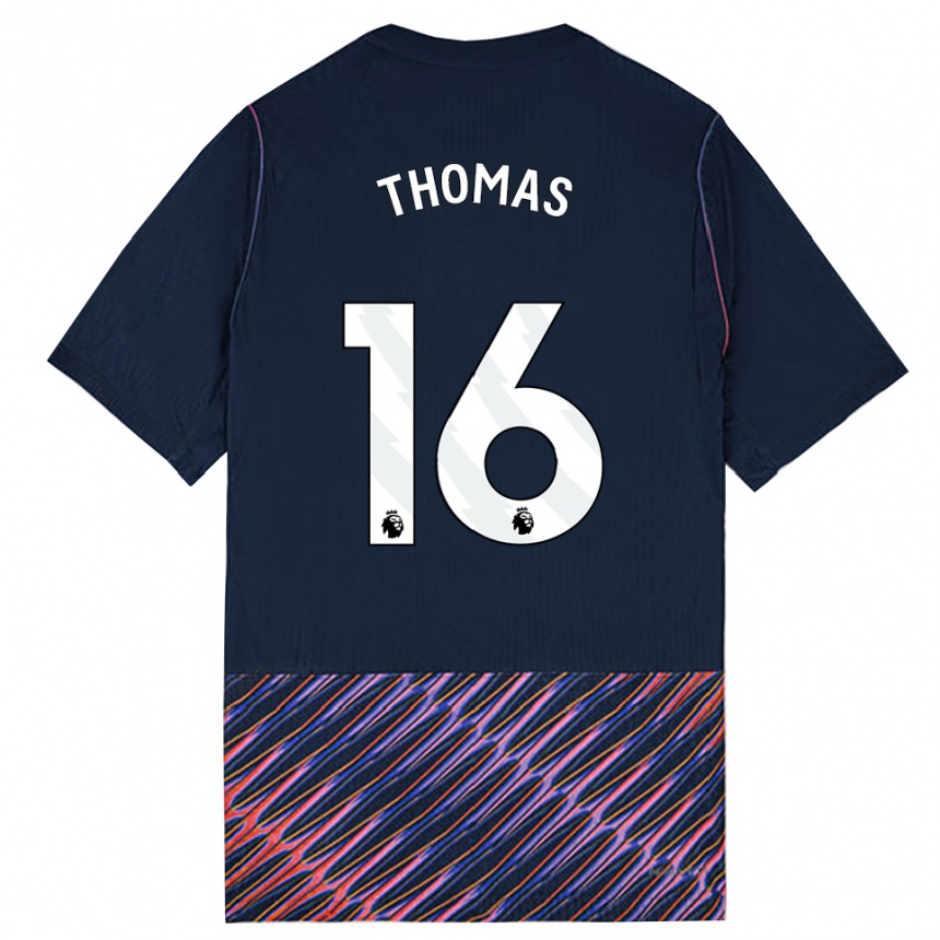 ילדים כדורגל Cameron Thomas #16 כחול רויאל לבן הרחק ג'רזי 2026/27