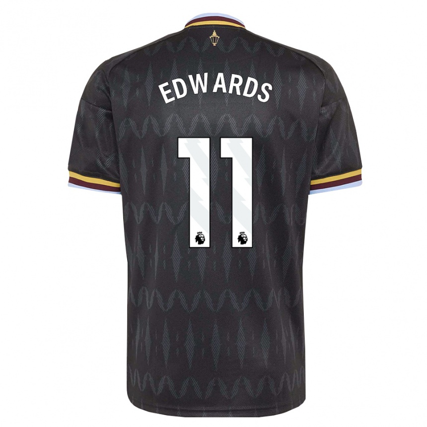 ילדים כדורגל I-Lani Edwards #11 כחול קורנפלאוור שחור צהוב הרחק ג'רזי 2026/27