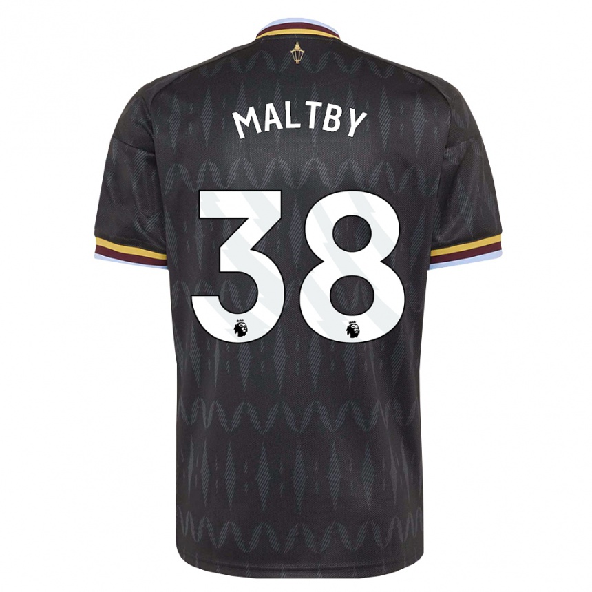 ילדים כדורגל Rachel Maltby #38 כחול קורנפלאוור שחור צהוב הרחק ג'רזי 2026/27