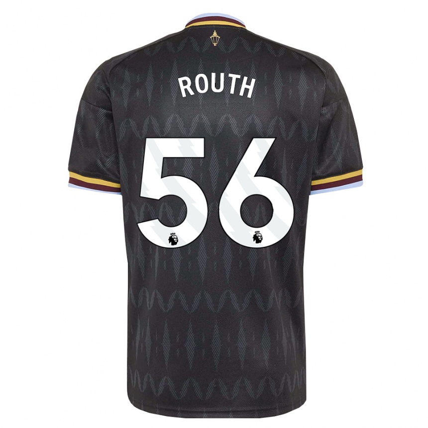 ילדים כדורגל Leon Routh #56 כחול קורנפלאוור שחור צהוב הרחק ג'רזי 2026/27 ילדים כדורגל Leon Routh #56 כחול קורנפלאוור שחור צהוב הרחק ג'רזי 2026/27