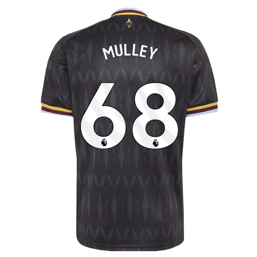 ילדים כדורגל Trai-Varn Mulley #68 כחול קורנפלאוור שחור צהוב הרחק ג'רזי 2026/27