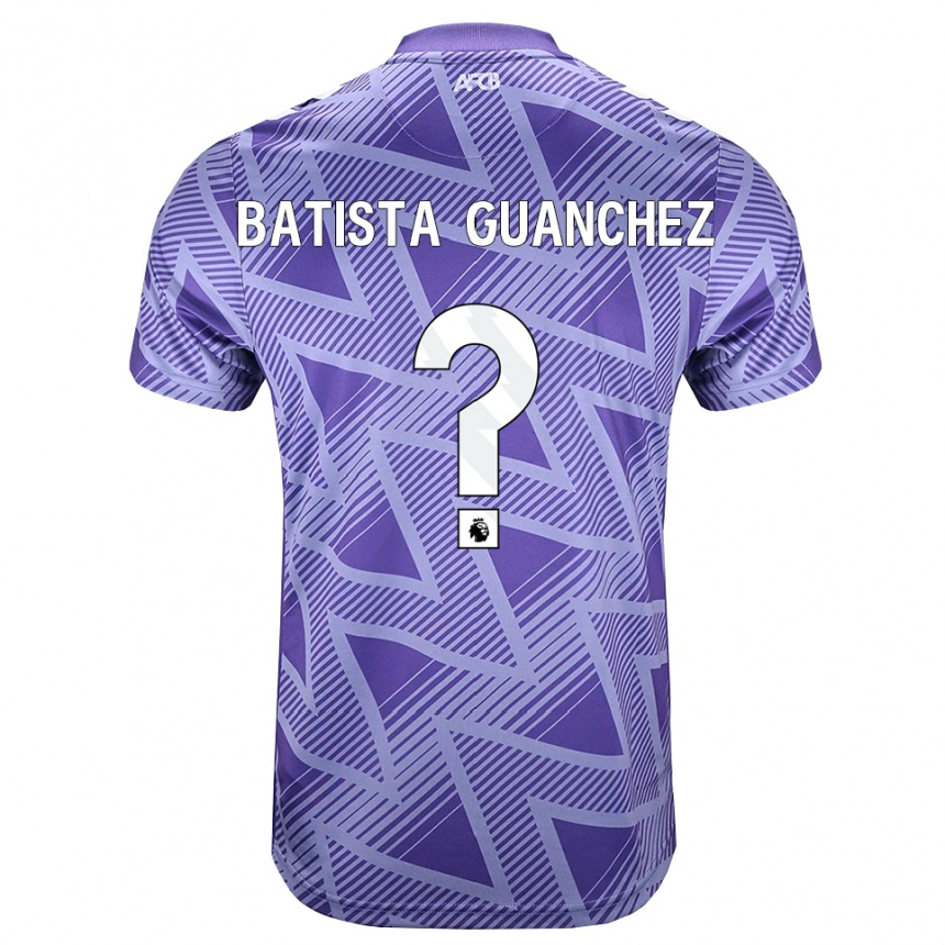ילדים כדורגל Aidan Batista Guanchez #0 ורוד בהיר מאוד לבן הרחק ג'רזי 2026/27