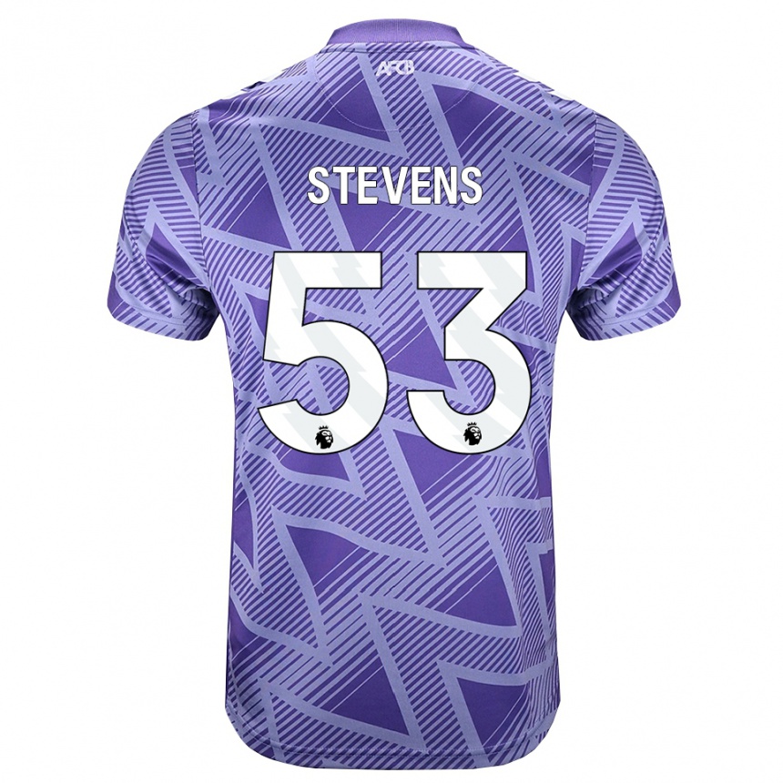 ילדים כדורגל Charlie Stevens #53 ורוד בהיר מאוד לבן הרחק ג'רזי 2026/27