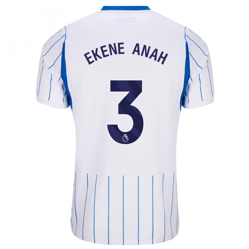 ילדים כדורגל Cristiano Ekene Anah #3 כחול דודוד לבן הרחק ג'רזי 2026/27 ילדים כדורגל Cristiano Ekene Anah #3 כחול דודוד לבן הרחק ג'רזי 2026/27