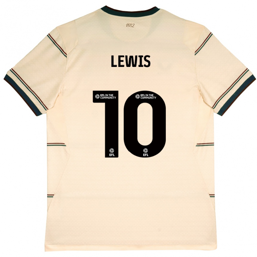 ילדים כדורגל James Lewis #10 בז' בורדו הרחק ג'רזי 2026/27
