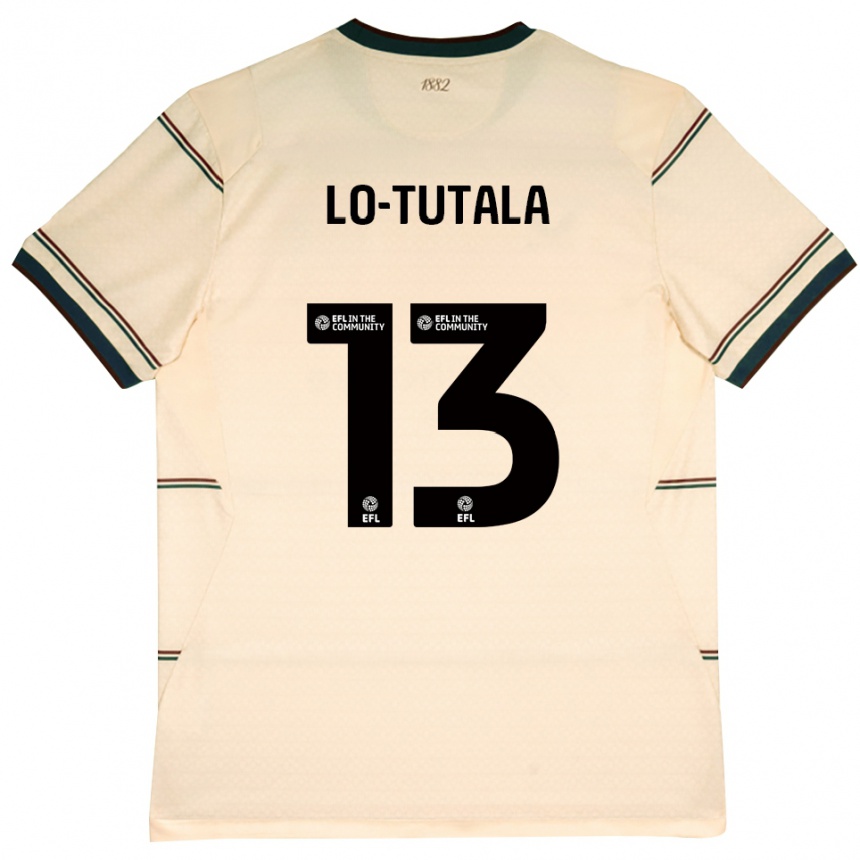 ילדים כדורגל Johanan Lo-Tutala #13 בז' בורדו הרחק ג'רזי 2026/27