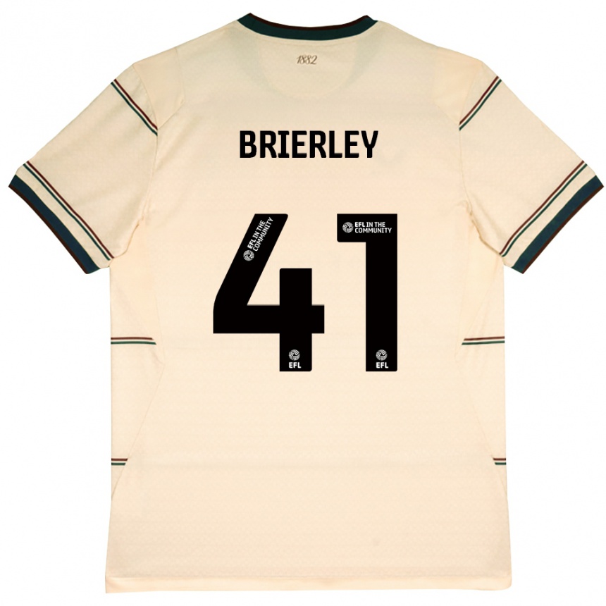 ילדים כדורגל George Brierley #41 בז' בורדו הרחק ג'רזי 2026/27