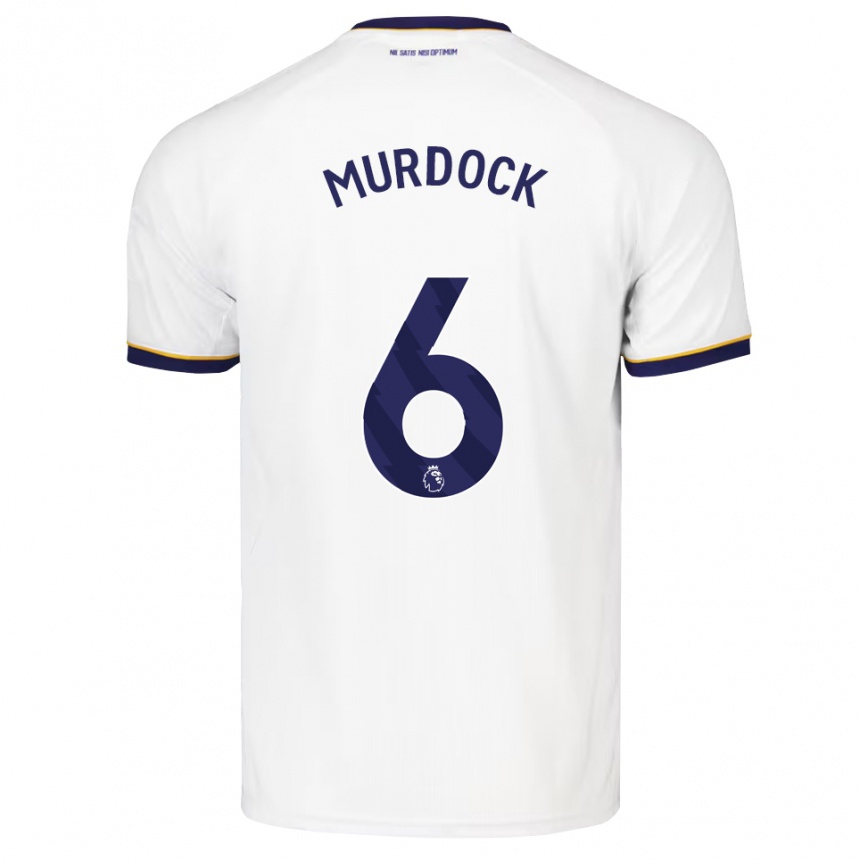 ילדים כדורגל Freddie Murdock #6 כחול חצות לבן צהוב הרחק ג'רזי 2026/27