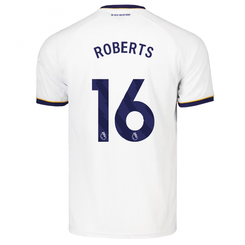 ילדים כדורגל Ray Roberts #16 כחול חצות לבן צהוב הרחק ג'רזי 2026/27