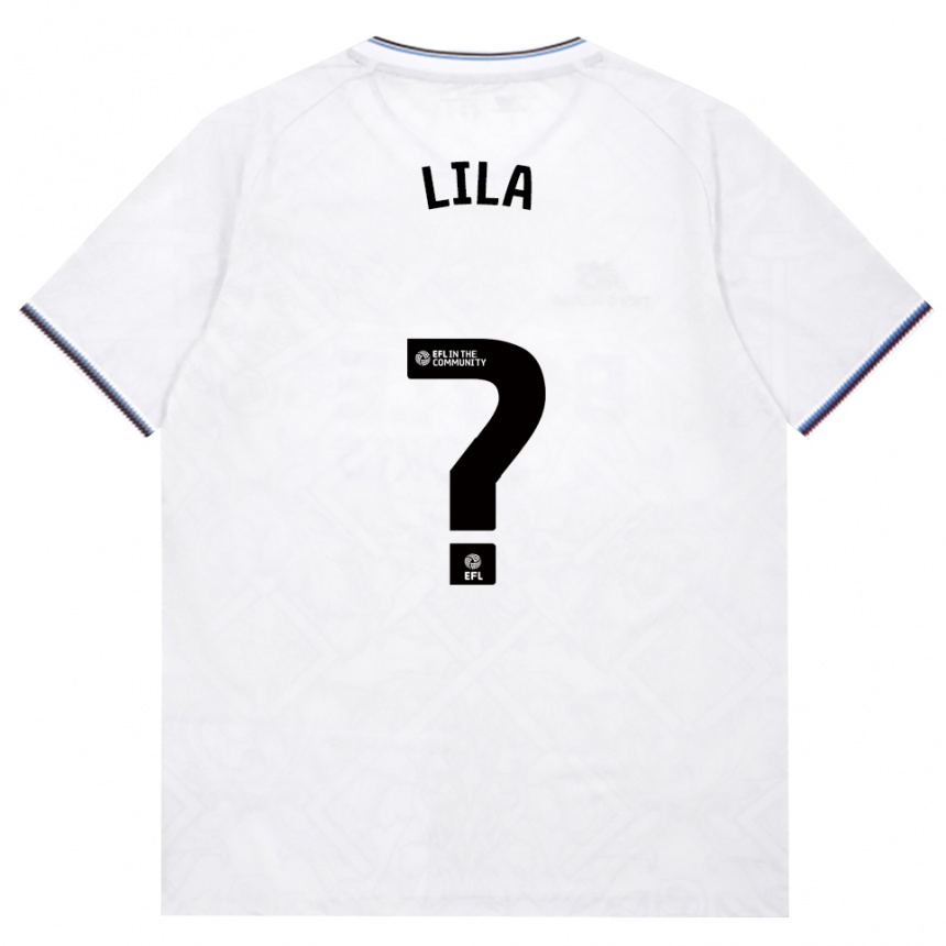 ילדים כדורגל Christian Lila #0 בורדו לבן הרחק ג'רזי 2026/27