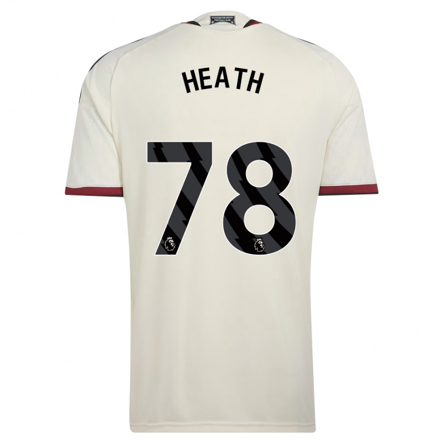 ילדים כדורגל Fred Heath #78 בז' שחור אדום ג'רזי קיט שלישי 2026/27