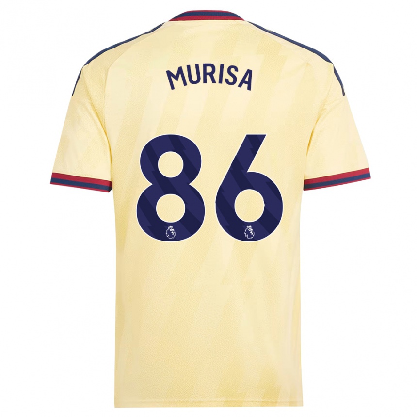 ילדים כדורגל Teshaun Murisa #86 צהוב בהיר כחול חצות ג'רזי קיט שלישי 2026/27