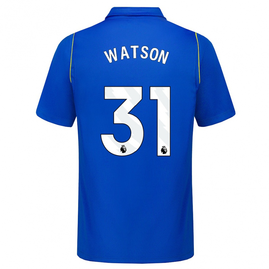 גברים כדורגל Reggie Watson #31 כחול צהוב ג'רזי ביתית 2026/27