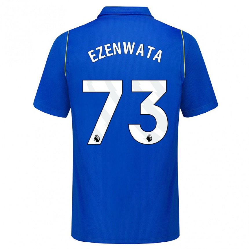 גברים כדורגל Chizaram Ezenwata #73 כחול צהוב ג'רזי ביתית 2026/27
