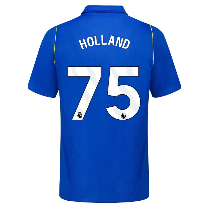 גברים כדורגל Charlie Holland #75 כחול צהוב ג'רזי ביתית 2026/27