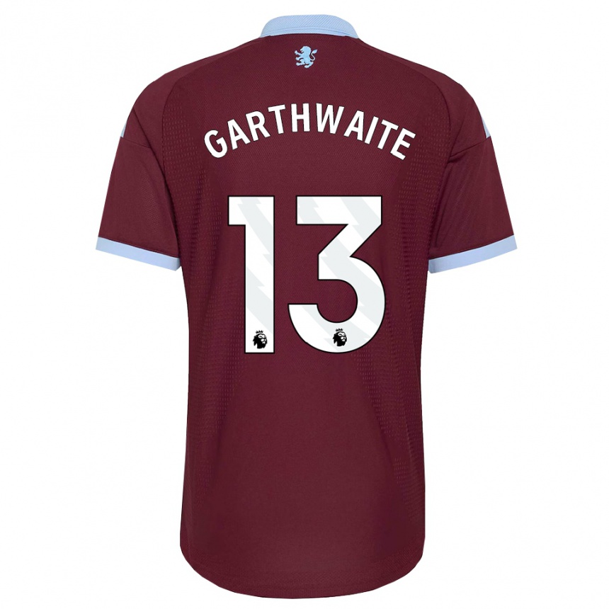 גברים כדורגל Jayden Garthwaite #13 כחול קורנפלאוור בורדו ג'רזי ביתית 2026/27