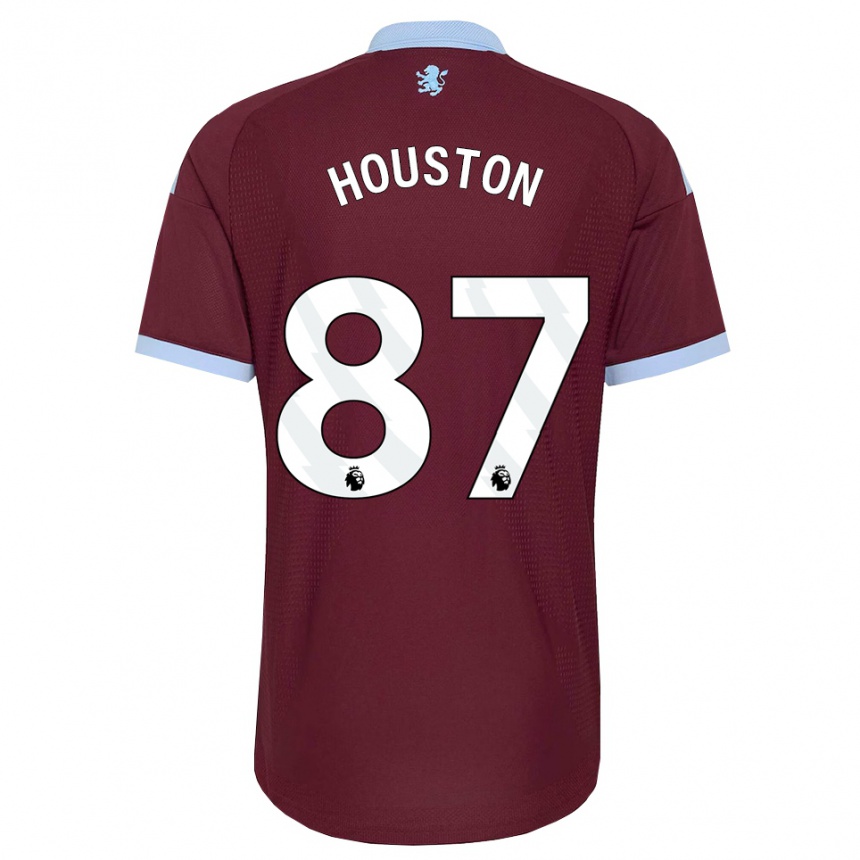 גברים כדורגל Theo Houston #87 כחול קורנפלאוור בורדו ג'רזי ביתית 2026/27