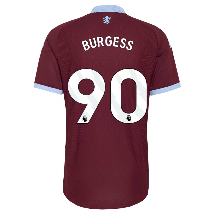 גברים כדורגל Woody Burgess #90 כחול קורנפלאוור בורדו ג'רזי ביתית 2026/27