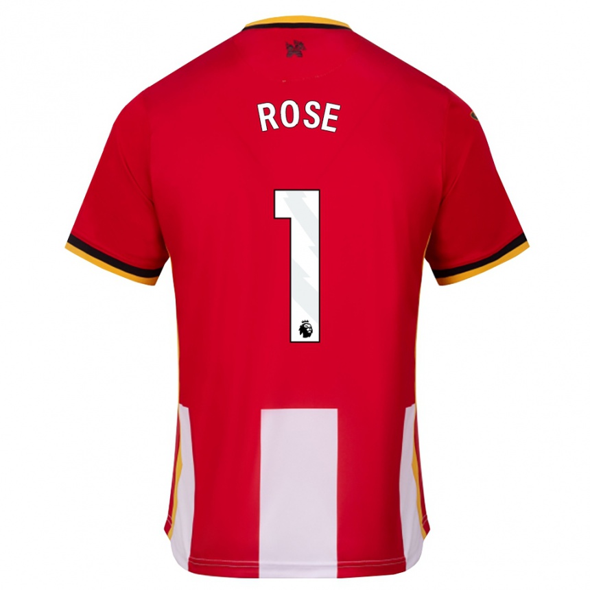גברים כדורגל Reggie Rose #1 צהוב שחור אדום ג'רזי ביתית 2026/27 גברים כדורגל Reggie Rose #1 צהוב שחור אדום ג'רזי ביתית 2026/27