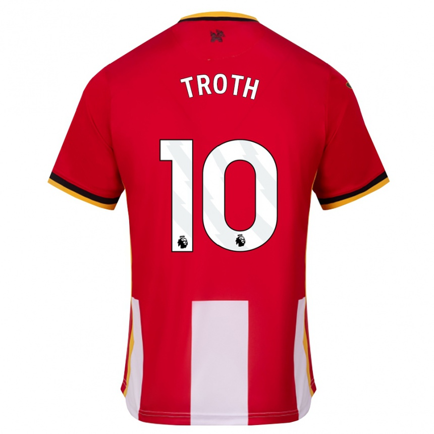 גברים כדורגל Sophie Troth #10 צהוב שחור אדום ג'רזי ביתית 2026/27 גברים כדורגל Sophie Troth #10 צהוב שחור אדום ג'רזי ביתית 2026/27