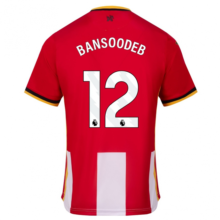 גברים כדורגל Jai Bansoodeb #12 צהוב שחור אדום ג'רזי ביתית 2026/27