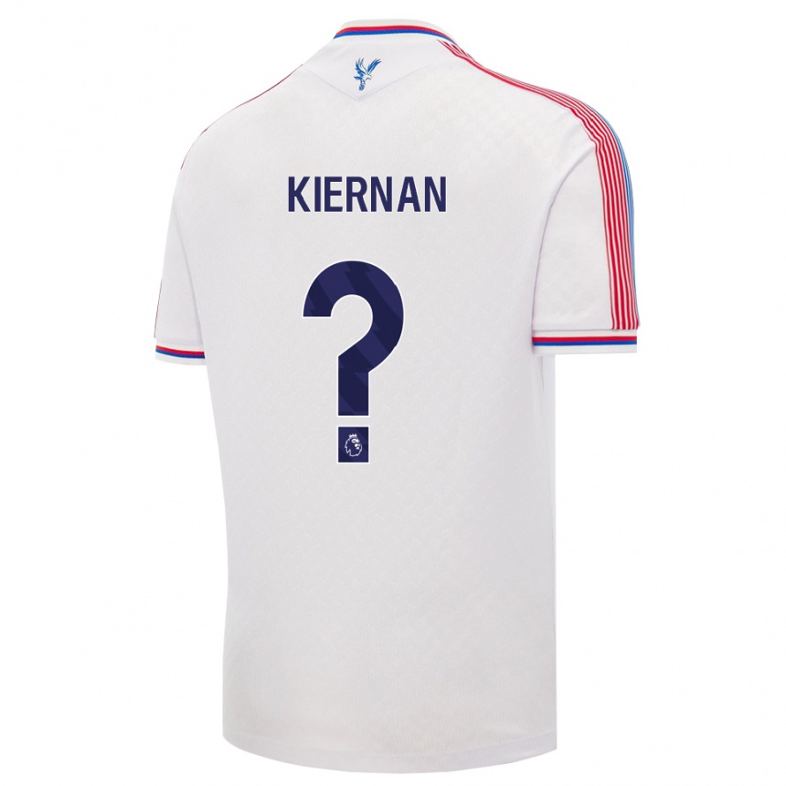 גברים כדורגל ברנדן קירנן #0 לבן אדום כחול ג'רזי ביתית 2026/27