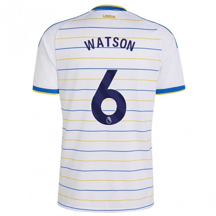 גברים כדורגל Jacob Watson #6 אדום צהוב כחול ג'רזי ביתית 2026/27