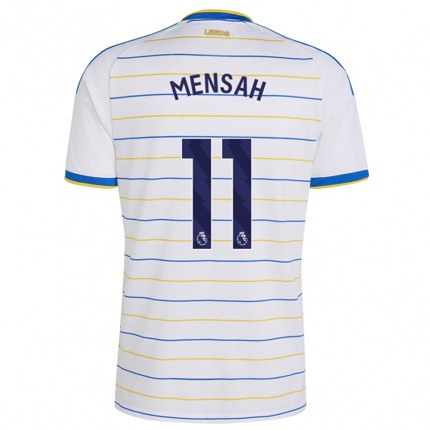 גברים כדורגל Kenneth Mensah #11 אדום צהוב כחול ג'רזי ביתית 2026/27