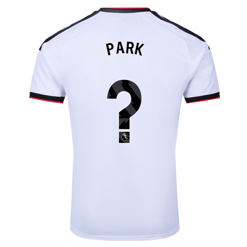 גברים כדורגל Damon Park #0 לבן שחור אדום ג'רזי ביתית 2026/27 גברים כדורגל Damon Park #0 לבן שחור אדום ג'רזי ביתית 2026/27