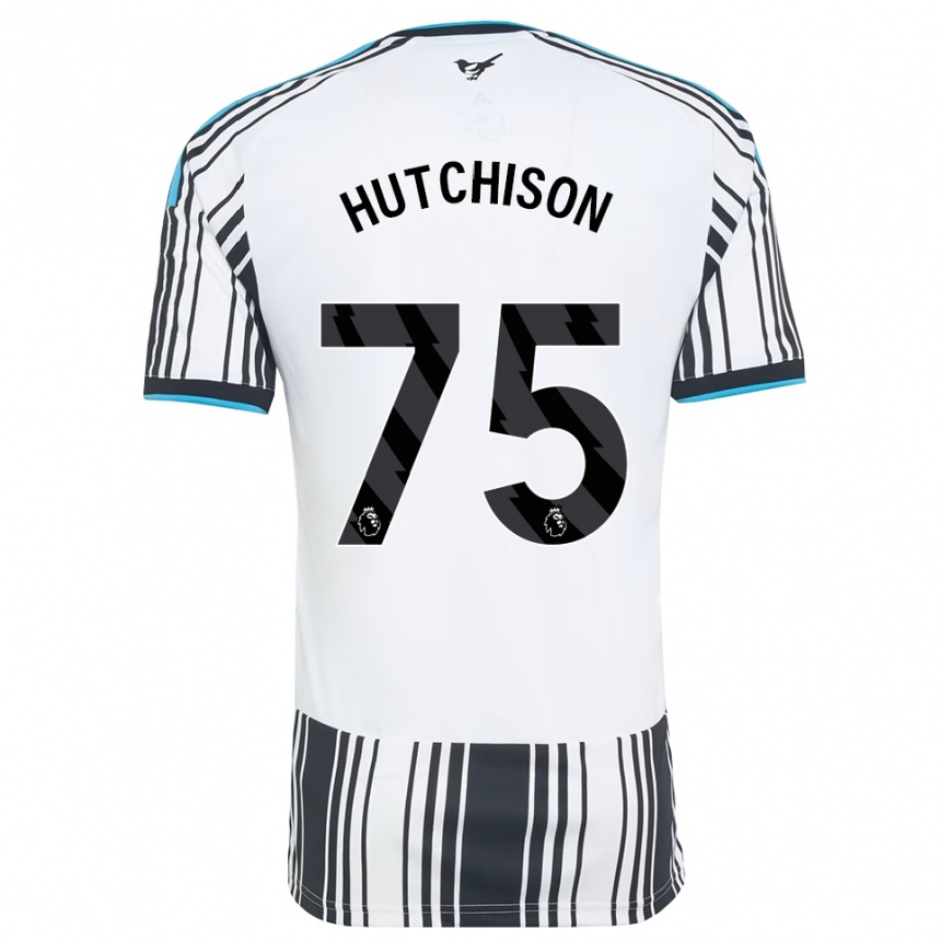 גברים כדורגל Alfie Hutchison #75 כחול שמיים שחור לבן ג'רזי ביתית 2026/27