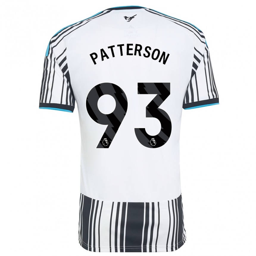 גברים כדורגל Jack Patterson #93 כחול שמיים שחור לבן ג'רזי ביתית 2026/27