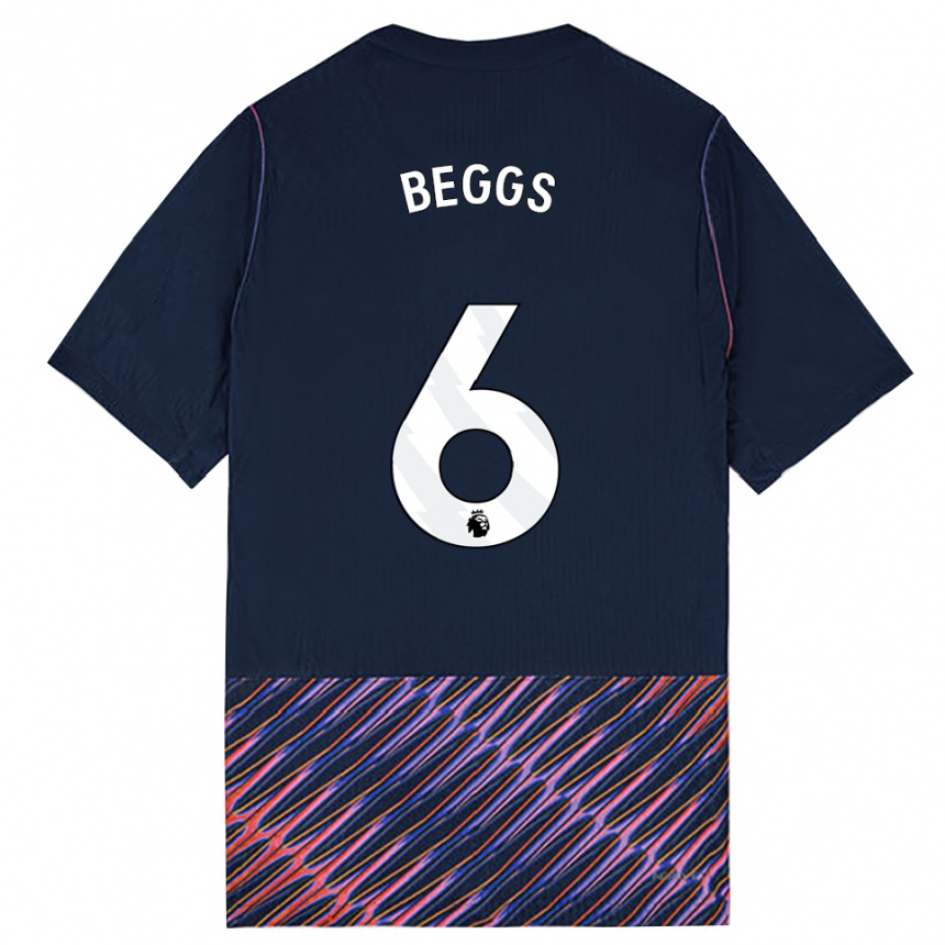 גברים כדורגל Jamel Beggs #6 כחול רויאל לבן הרחק ג'רזי 2026/27 גברים כדורגל Jamel Beggs #6 כחול רויאל לבן הרחק ג'רזי 2026/27
