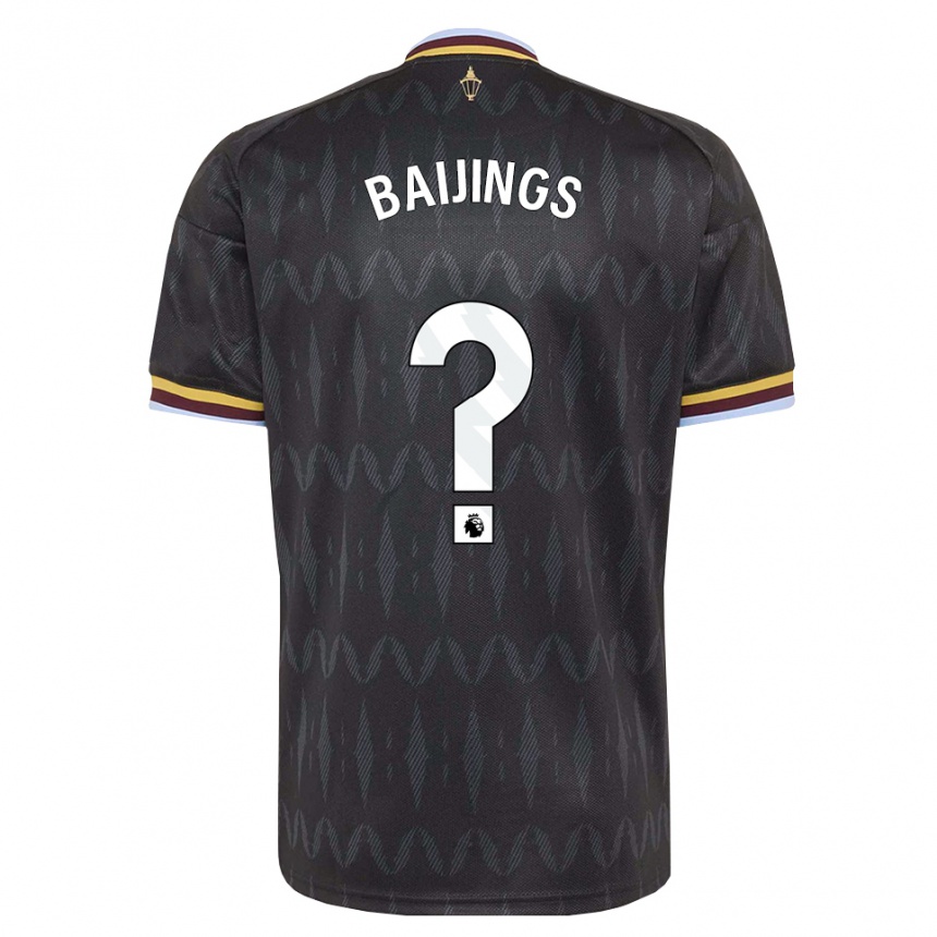 גברים כדורגל Jill Baijings #0 כחול קורנפלאוור שחור צהוב הרחק ג'רזי 2026/27
