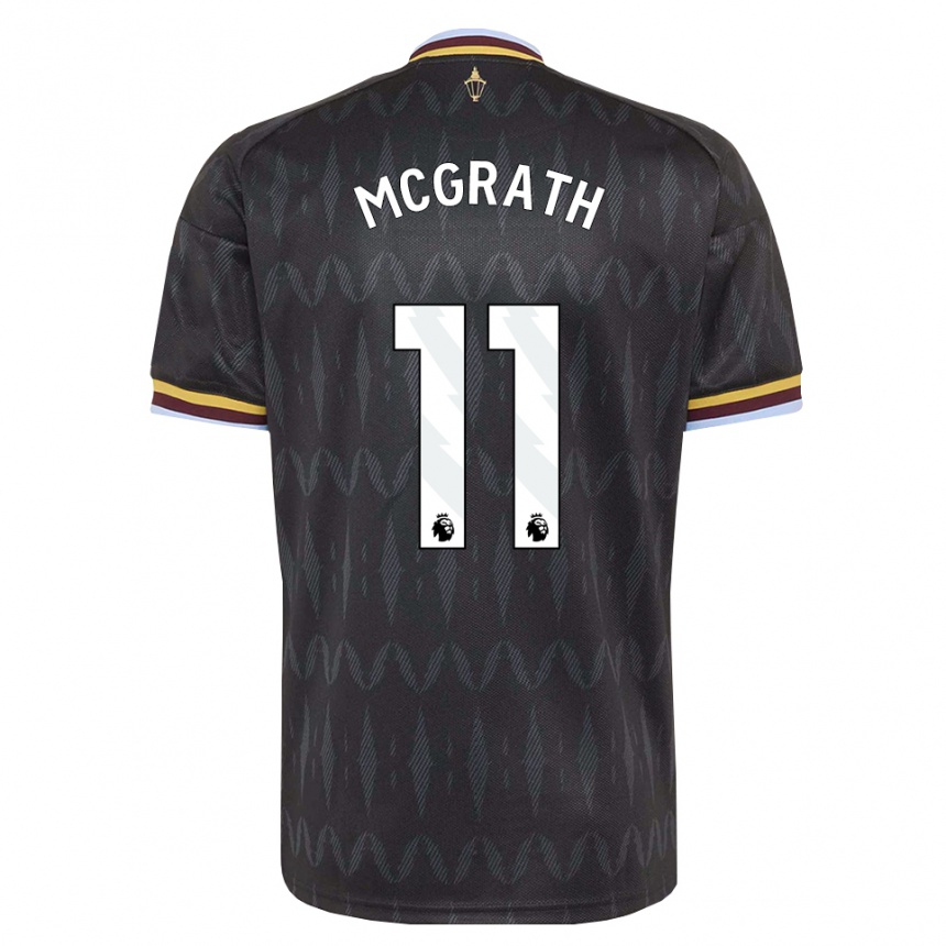 גברים כדורגל Jack Mcgrath #11 כחול קורנפלאוור שחור צהוב הרחק ג'רזי 2026/27