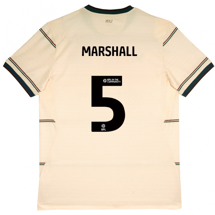 גברים כדורגל Georgia Marshall #5 בז' בורדו הרחק ג'רזי 2026/27 גברים כדורגל Georgia Marshall #5 בז' בורדו הרחק ג'רזי 2026/27