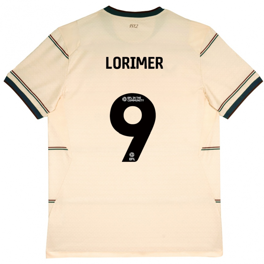 גברים כדורגל Archie Lorimer #9 בז' בורדו הרחק ג'רזי 2026/27 גברים כדורגל Archie Lorimer #9 בז' בורדו הרחק ג'רזי 2026/27