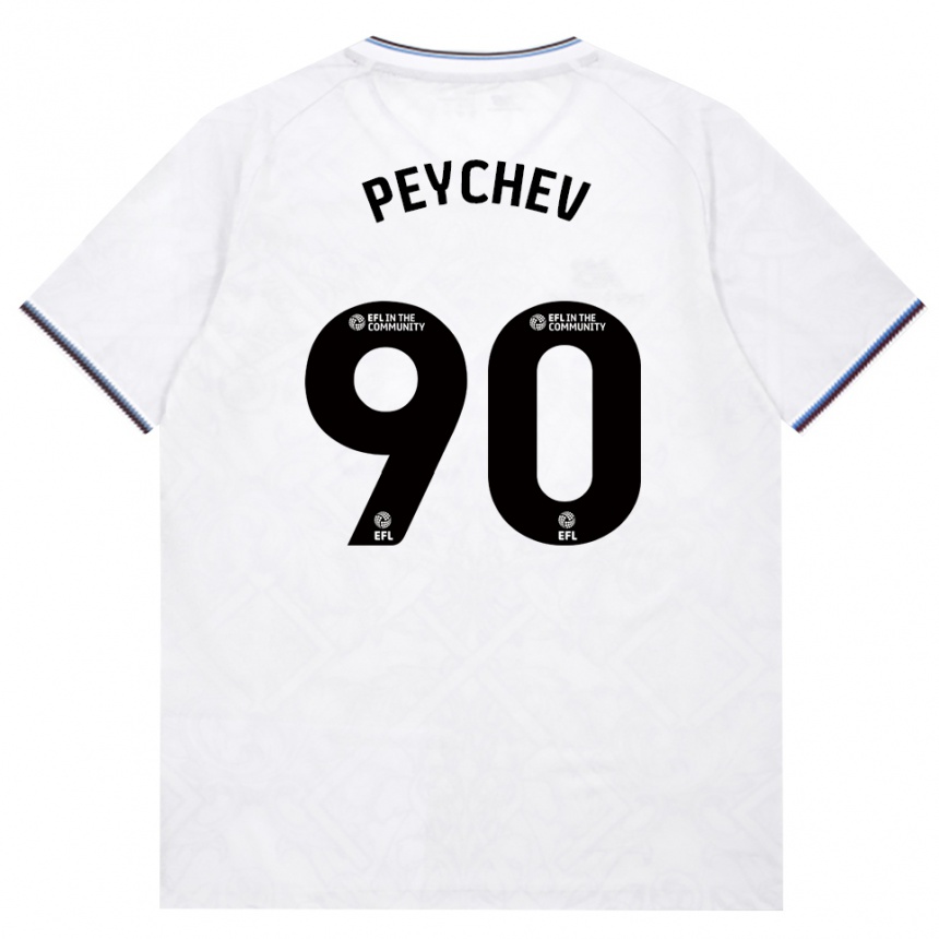 גברים כדורגל Martin Peychev #90 בורדו לבן הרחק ג'רזי 2026/27 גברים כדורגל Martin Peychev #90 בורדו לבן הרחק ג'רזי 2026/27