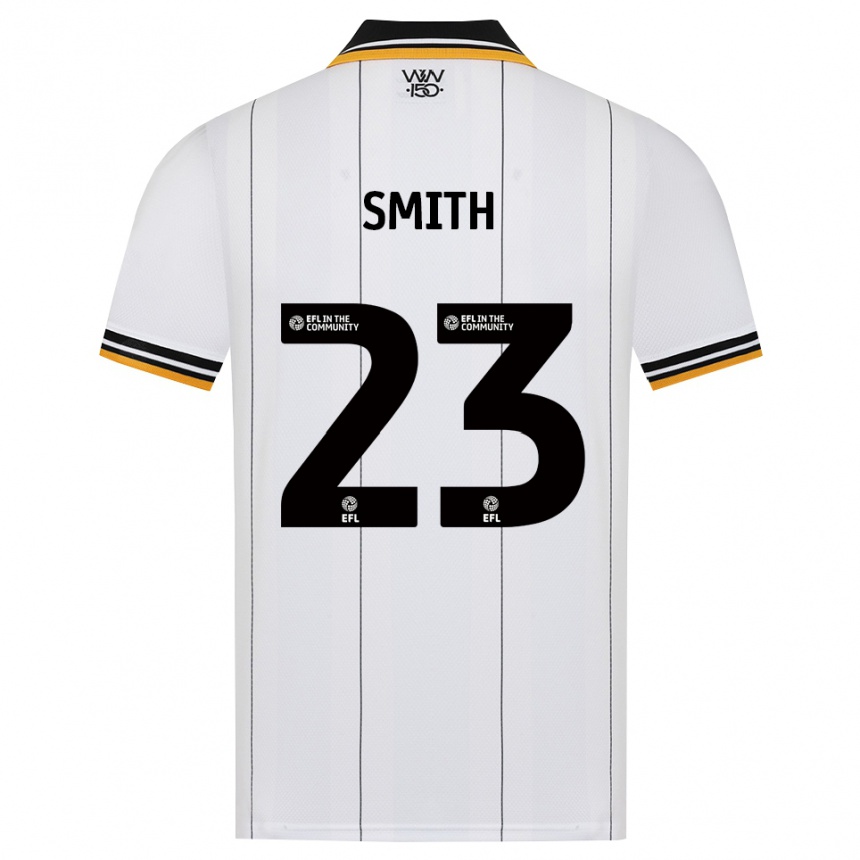גברים כדורגל Josie Smith #23 כתום לבן שחור הרחק ג'רזי 2026/27 גברים כדורגל Josie Smith #23 כתום לבן שחור הרחק ג'רזי 2026/27