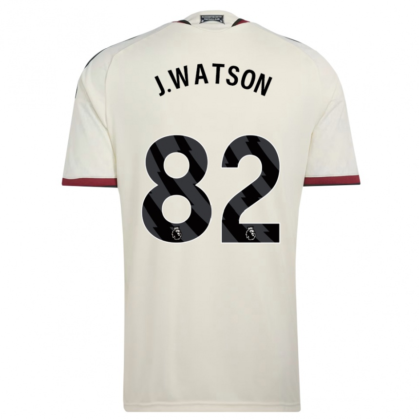 גברים כדורגל Jacob Watson #82 בז' שחור אדום ג'רזי קיט שלישי 2026/27