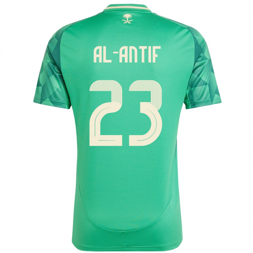 ילדים כדורגל ערב הסעודית Habib Al-Antif #23 יָרוֹק ג'רזי ביתית 24-26