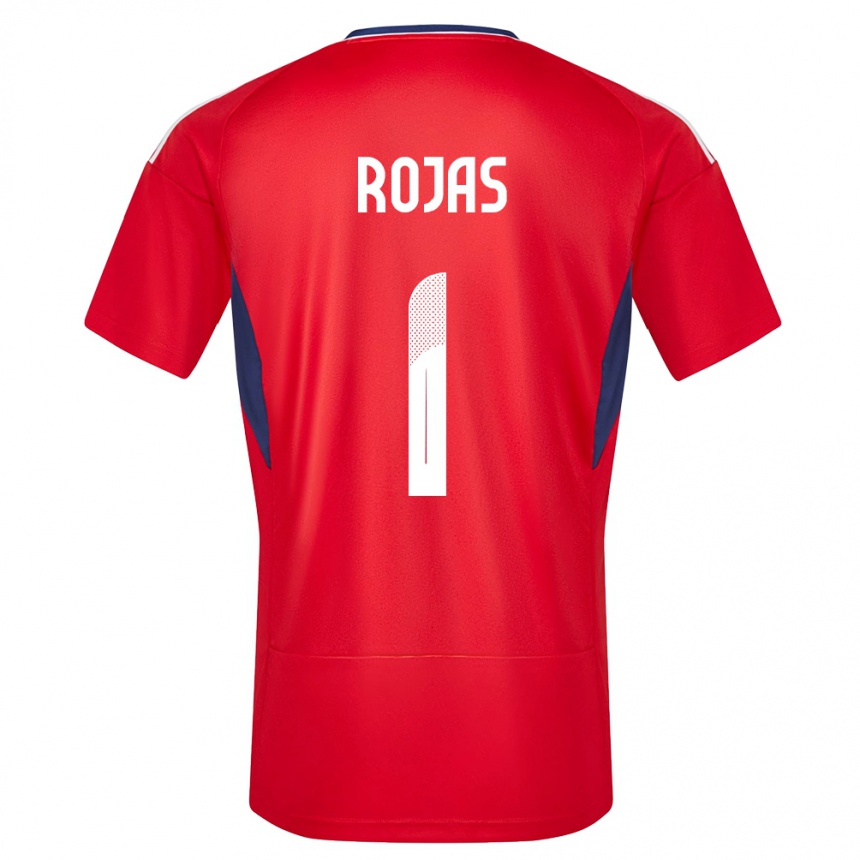 ילדים כדורגל קוסטה ריקה Berny Rojas #1 אָדוֹם ג'רזי ביתית 24-26