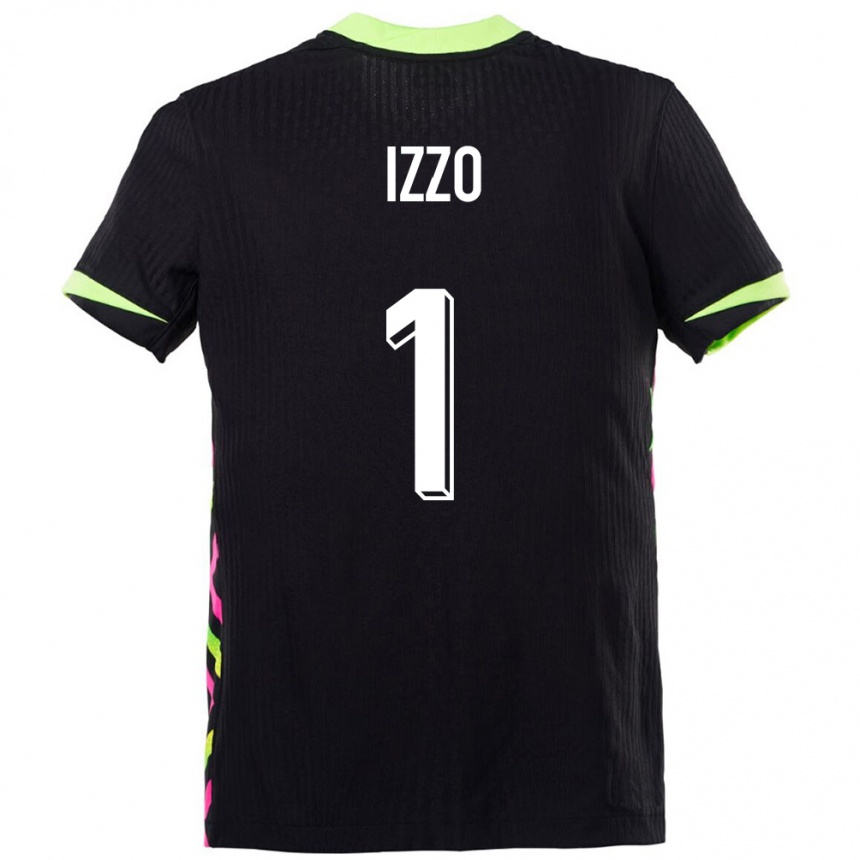 ילדים כדורגל אוֹסטְרַלִיָה פול איצו #1 כחול כהה הרחק ג'רזי 24-26