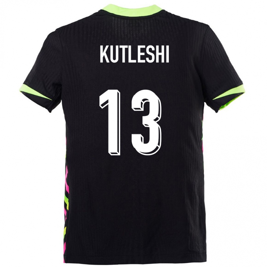 ילדים כדורגל אוֹסטְרַלִיָה Besian Kutleshi #13 כחול כהה הרחק ג'רזי 24-26