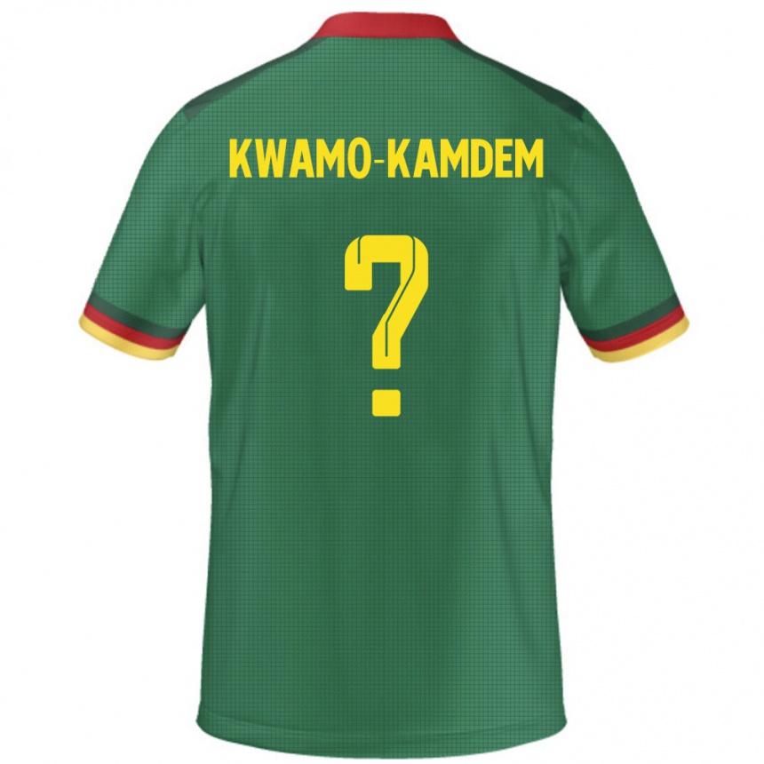 גברים כדורגל קמרון Jerome Noel Kwamo-Kamdem #0 יָרוֹק ג'רזי ביתית 24-26