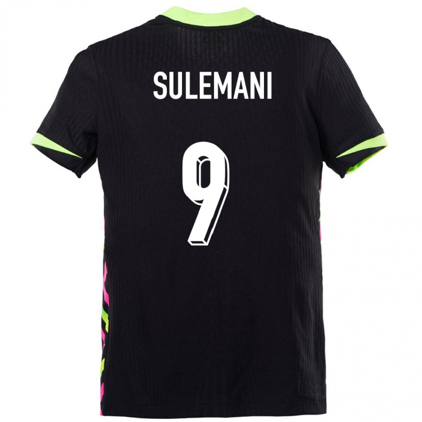 גברים כדורגל אוֹסטְרַלִיָה Arion Sulemani #9 כחול כהה הרחק ג'רזי 24-26