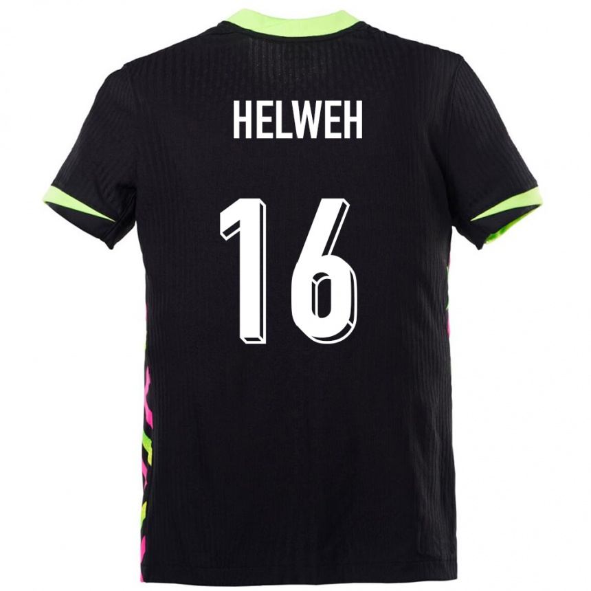 גברים כדורגל אוֹסטְרַלִיָה Zane Helweh #16 כחול כהה הרחק ג'רזי 24-26