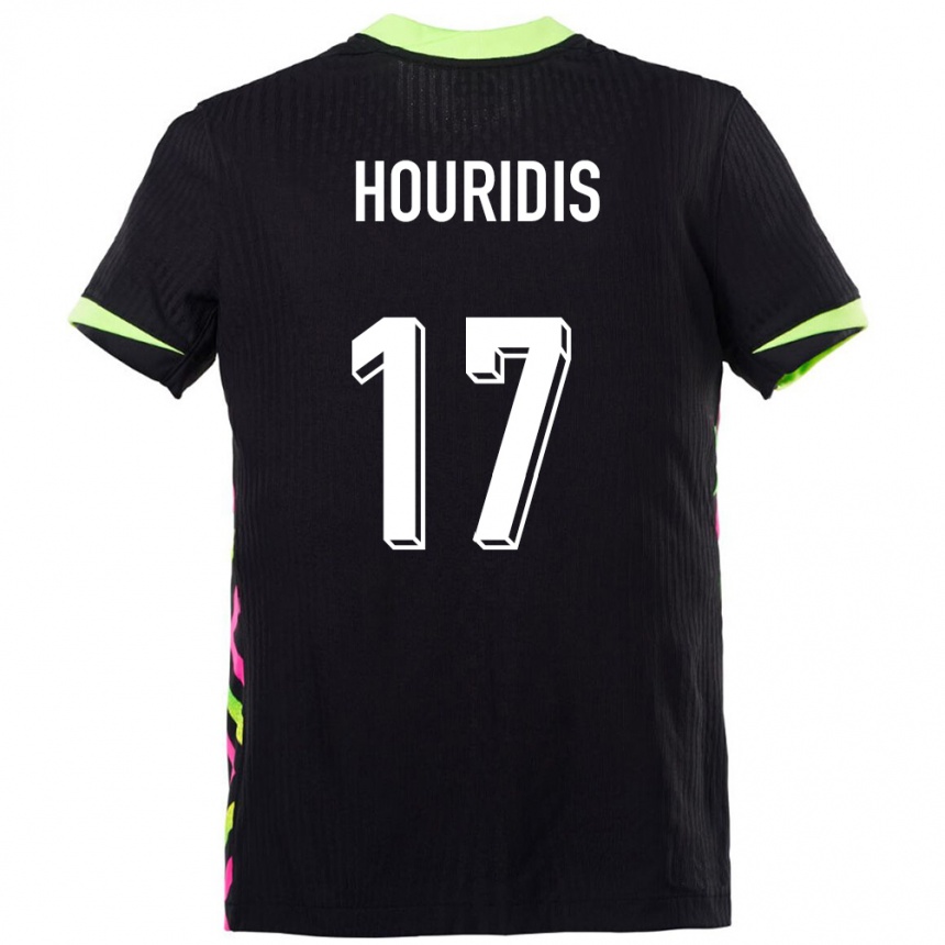 גברים כדורגל אוֹסטְרַלִיָה Alexander Houridis #17 כחול כהה הרחק ג'רזי 24-26